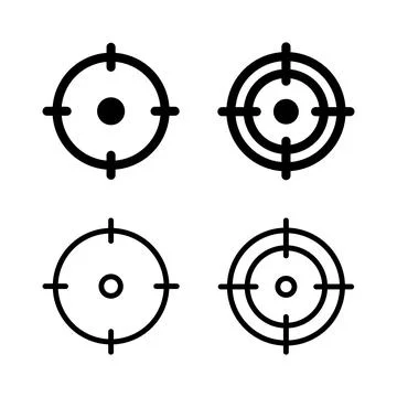 Target icon vector illustration. goal icon vector. target marketing sign an.. 库存插图