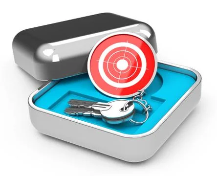 The target Stock Illustration