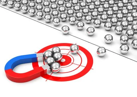 The target Stock Illustration