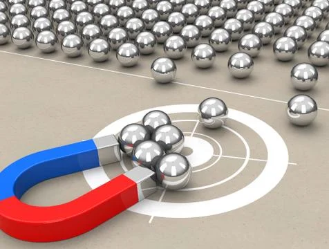 The target Stock Illustration