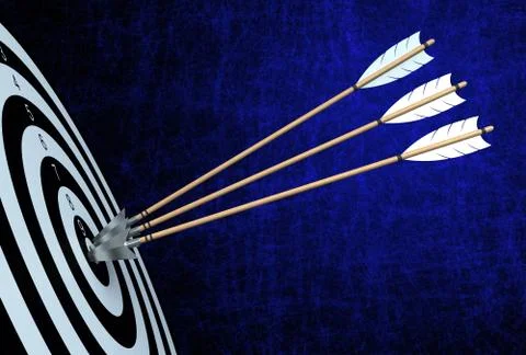 On target Stock Illustration