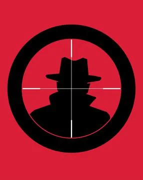 The target. Stock Illustration