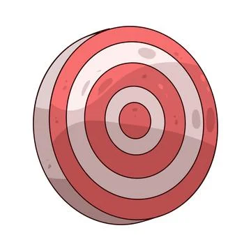 Target illustration Illustrazione stock