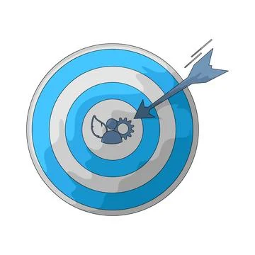 Target illustration Stock Illustration