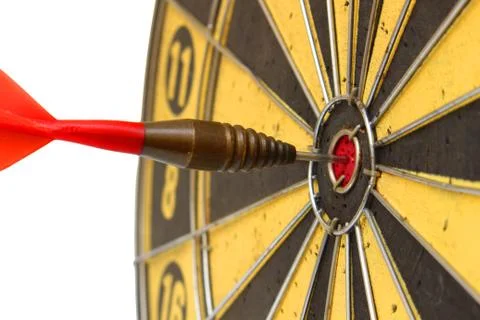 Target on isolated Stock Photos