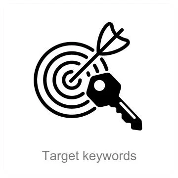 Target keywords Stock Illustration