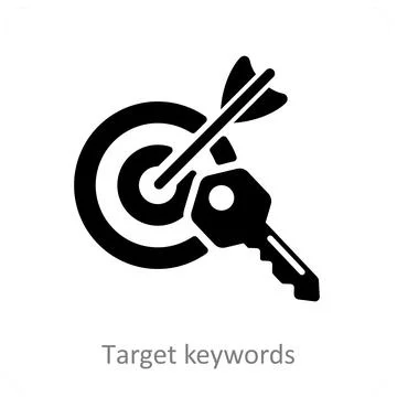 Target Keywords Stock Illustration