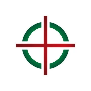 Target marker Illustrazione stock