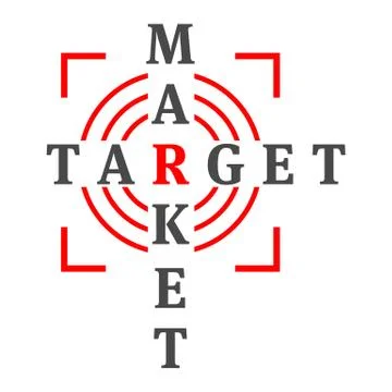 Target market Stock Illustration