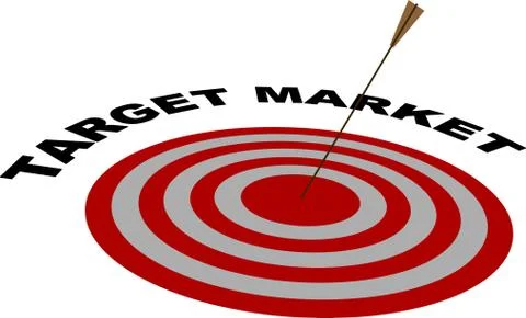 Target Market (Vector) Stock Illustration