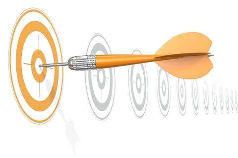 Target Marketing. Stock Illustration