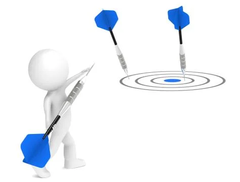 Target Marketing Stock Illustration