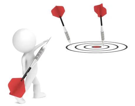 Target Marketing Stock Illustration
