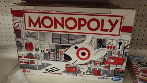 Target Monopoly Board Game | Stock Video | Pond5