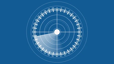 A target moving on the world map warning about the spreading of the global. Видео 281299498