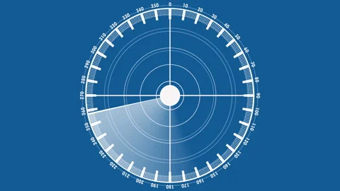 A target moving on the world map warning about the spreading of the global. Stock Footage 281299506