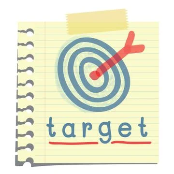 Target not Stock Illustration