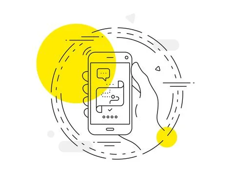 Target path line icon. Stratery goal sign. Core value. Vector Stock Illustration