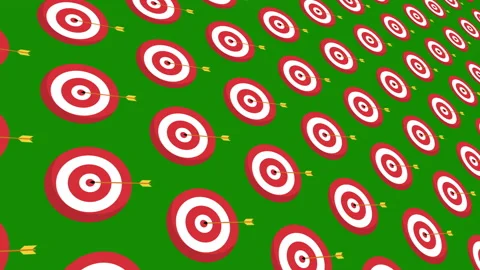 Target Pattern background animation close up. Stock Footage 167829533