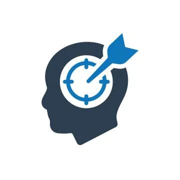 Target Person Icon Stock Illustration