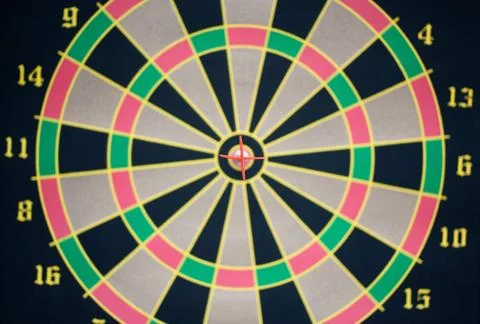 Target plate Stock Photos