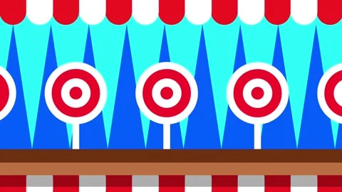 Target Practice Display Stock Footage 335631019