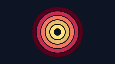 Target Pulse Effect Stock Footage 335637729
