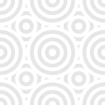 Target Rings Seamless Pattern 库存插图