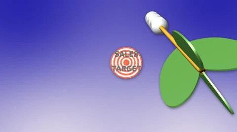 On Target With Sales Stock Footage 19291080