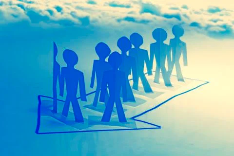 Target set, concept Stock Photos