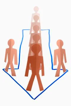 Target set, concept Stock Photos