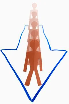 Target set, concept Stock Photos