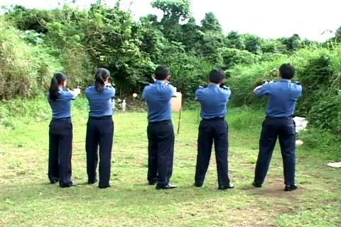 Target Shooting  Stock Footage 146797