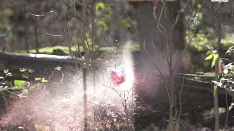 Target Shooting Slow Motion 2 - 240FPS Video stock 18196647