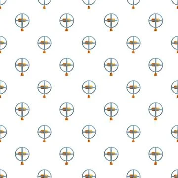 Target sight aiming pattern with round crosshairs Stock Illustration