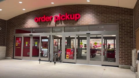 Target Store Entrance Stock Footage 251552998