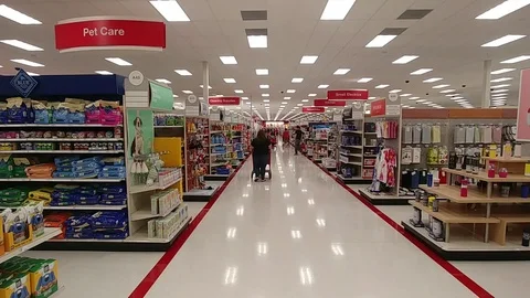 Target Store Interior Pet Care