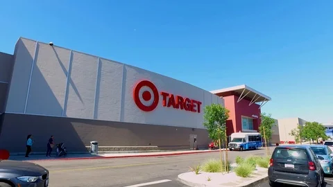 Target Store Sign Pan Stock-Footage 108624569