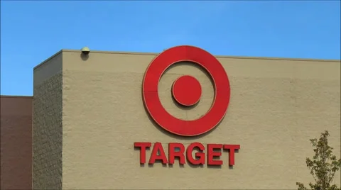 Target storefront logo, loop | Stock Video | Pond5