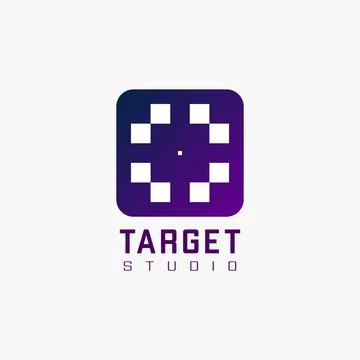 Target Studio Logo Stock Illustration