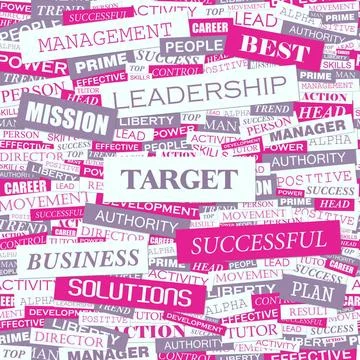 TARGET TARGET. Word cloud illustration. Tag cloud concept collage. Copyrig... Foto stock