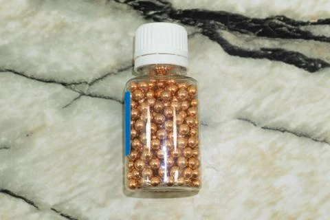 Target texture aimBullets for the pneumatic weapon Stock Photos