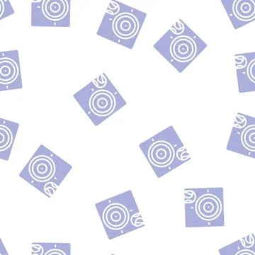 Target for training glyph vector seamless pattern Stock Illustration