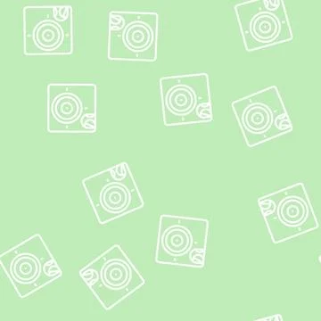 Target for training line vector seamless pattern Stock Illustration