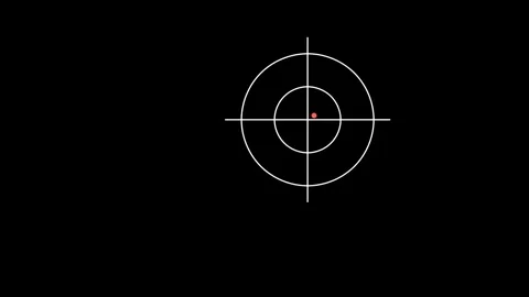 Targeting and Guidance System in Action Stock Footage 292044582