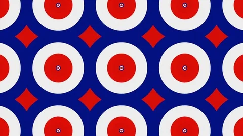 Targets Wallpaper Loop Stock Footage 79813885