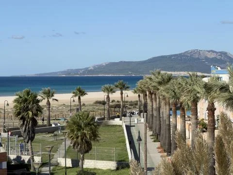 Tarifa, oceanic landscape Stock Photos