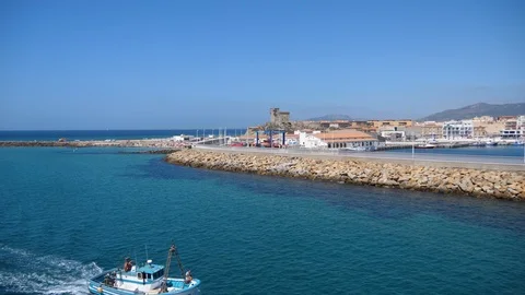 Tarifa, Spain 스톡 동영상 121440353
