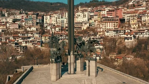 Tarnovo Monument Stock Footage 170693766