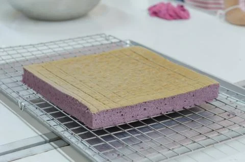 Taro cake 스톡 사진